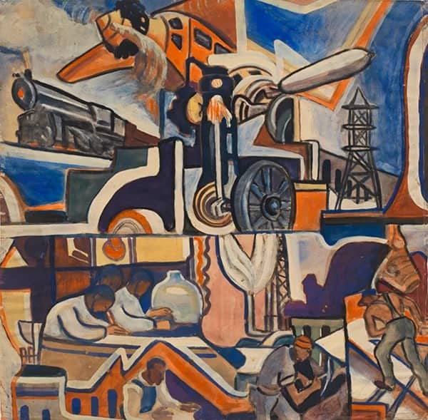 Medicine and Transportation | Oil Painting Reproduction
