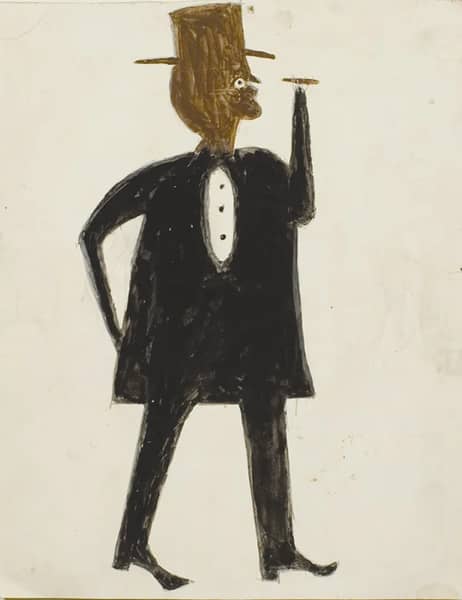Untitled 1940 by Bill Traylor | Oil Painting Reproduction