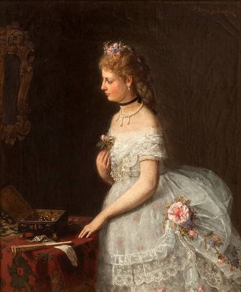 Before the Ball by Hugo Salmson | Oil Painting Reproduction