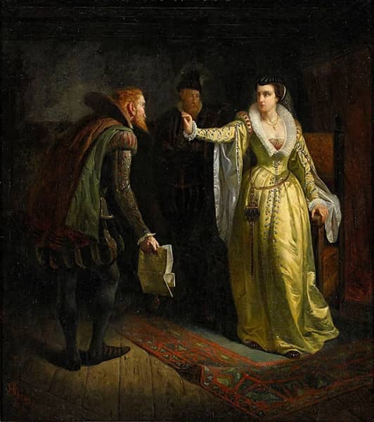 Catherine Jagiellon 1865 by Hugo Salmson | Oil Painting Reproduction