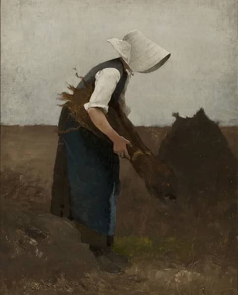 Gathering Poppies by Hugo Salmson | Oil Painting Reproduction