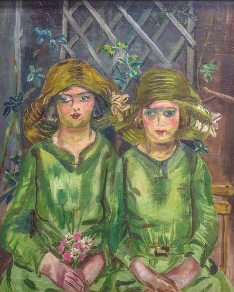 Bridesmaids 1930 by Frances Hodgkins | Oil Painting Reproduction