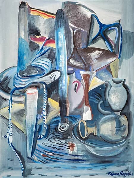 Chairs and Pots 1939 by Frances Hodgkins | Oil Painting Reproduction