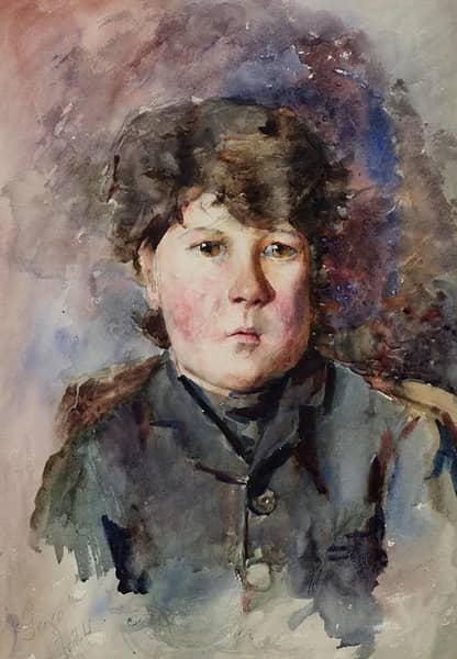 George 1896 by Frances Hodgkins | Oil Painting Reproduction