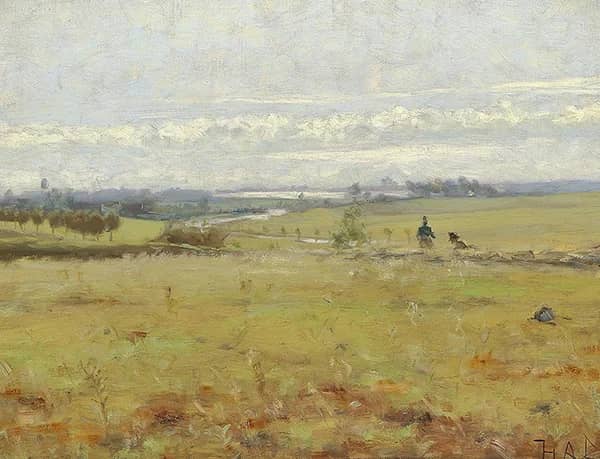 Early Morning over the Moss | Oil Painting Reproduction