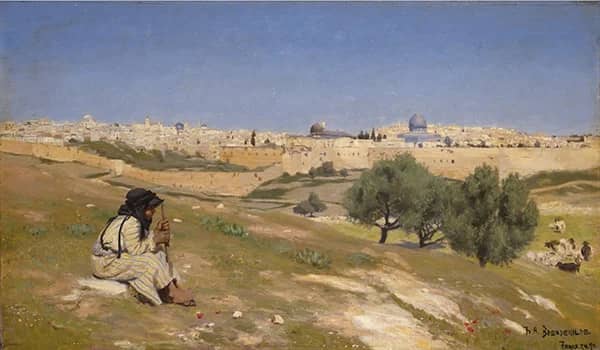 Jerusalem from the South East 1890 | Oil Painting Reproduction