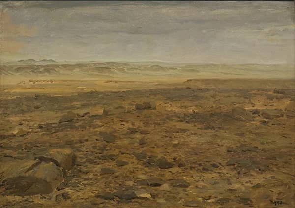 Landscape from the Arab Desert 1889 | Oil Painting Reproduction
