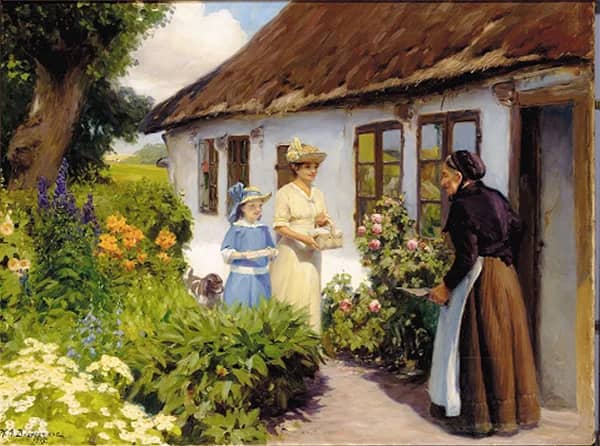 Old Line's Birthday 1916 | Oil Painting Reproduction