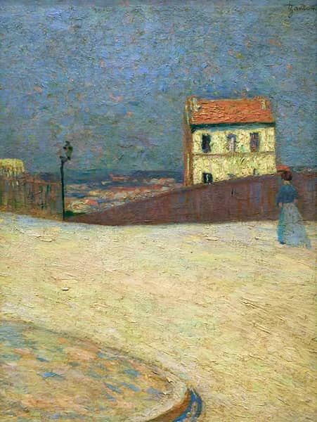 Little House in Montmartre 1875 | Oil Painting Reproduction