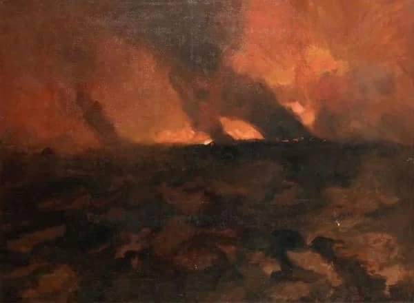 Fire by Rene Princeteau | Oil Painting Reproduction