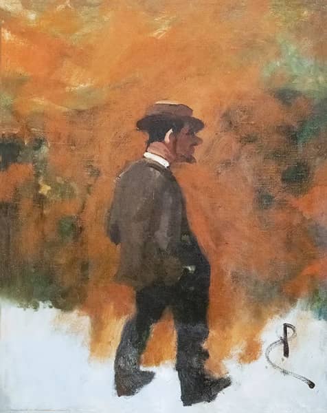 Portrait of Henri de Toulouse Lautrec at Nineteen | Oil Painting Reproduction