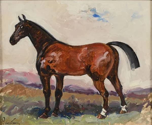 Thoroughbred by Rene Princeteau | Oil Painting Reproduction