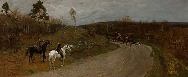 Episode from the 1863 Insurrection 1880 | Oil Painting Reproduction