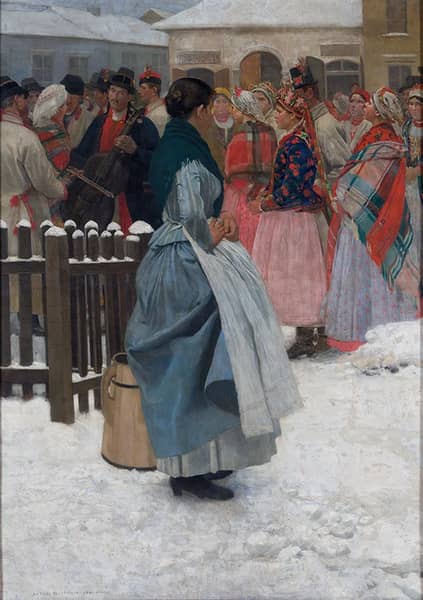 The Wedding is Coming 1891 | Oil Painting Reproduction