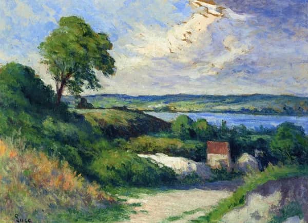 Landscape at Collettes by Maximilien Luce | Oil Painting Reproduction