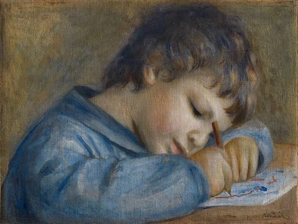 Pierre Renoir Drawing 1888 | Oil Painting Reproduction