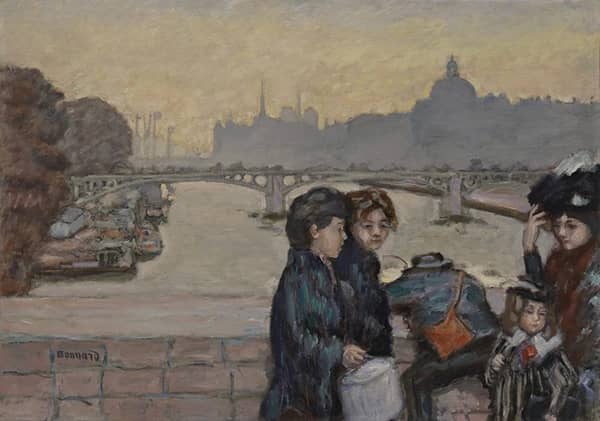 The Pont du Carrousel in Paris c1903 | Oil Painting Reproduction