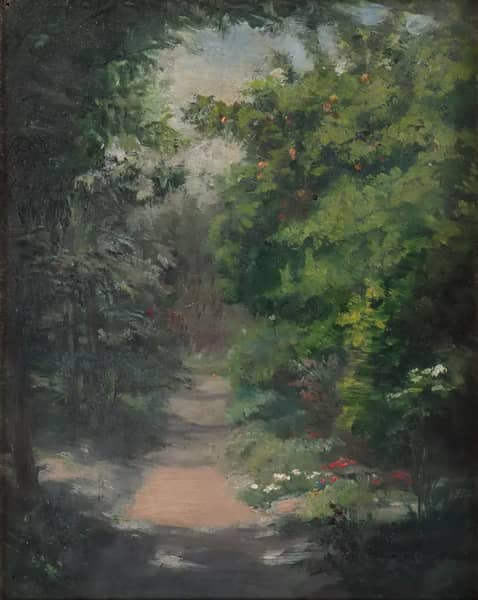 Woodland Path by Elizabeth Coffin | Oil Painting Reproduction