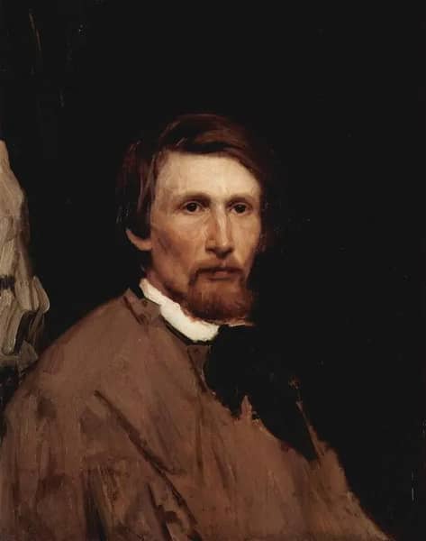 Self Portrait 1868 by Viktor Vasnetsov | Oil Painting Reproduction