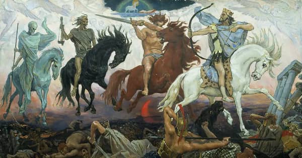 The Four Horsemen of the Apocalypse 1887 | Oil Painting Reproduction