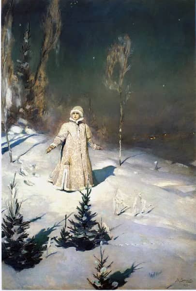 The Snow Maiden 1899 by Viktor Vasnetsov | Oil Painting Reproduction