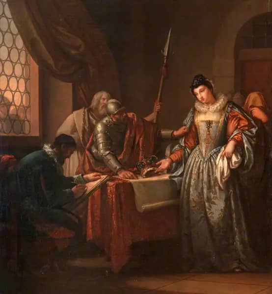 The Abdication of Mary Queen of Scots | Oil Painting Reproduction