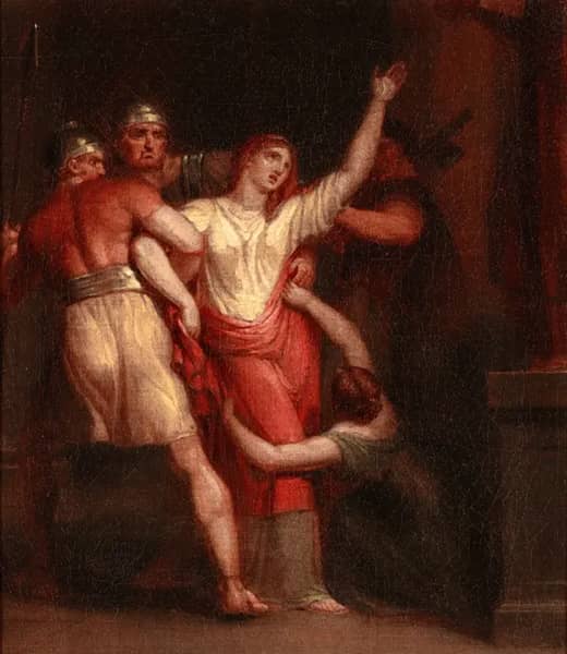 The Sacrifice of Polyxena by Gavin Hamilton | Oil Painting Reproduction