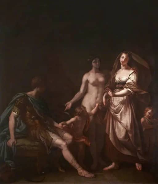 Venus Ushering Paris to Helen | Oil Painting Reproduction