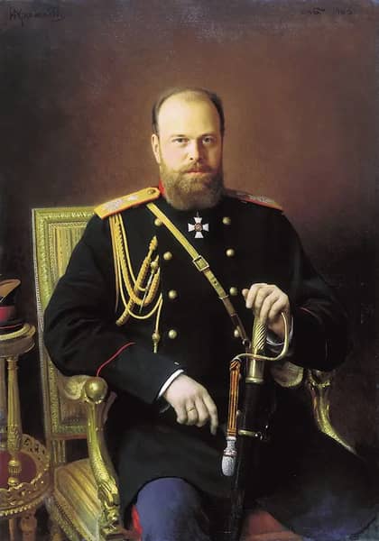 Portrait of Emperor Alexander Iii | Oil Painting Reproduction