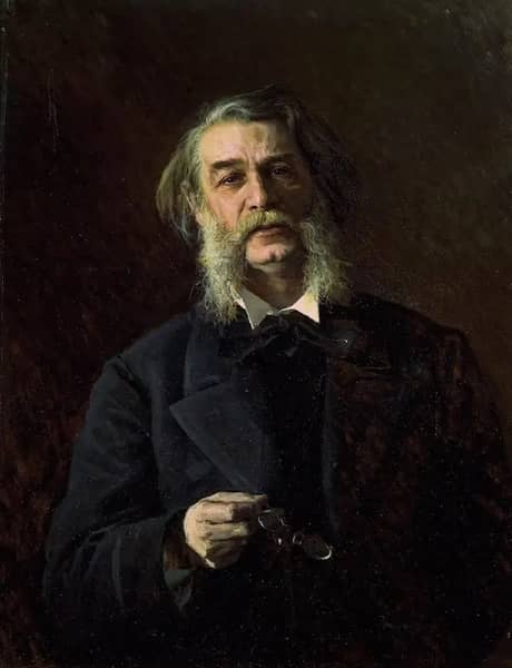 Portrait of Writer Dmitry Grigorovich | Oil Painting Reproduction