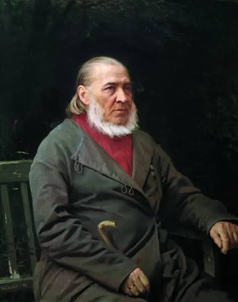 Portrait of Writer Sergei Aksakov | Oil Painting Reproduction