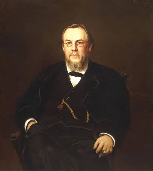 Sergey Petrovich Botkin by Ivan Kramskoy | Oil Painting Reproduction