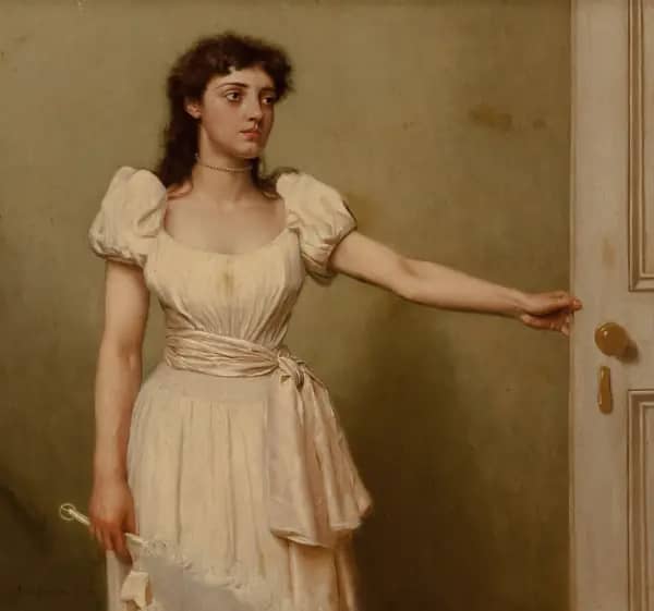 Parted by John George Brown | Oil Painting Reproduction