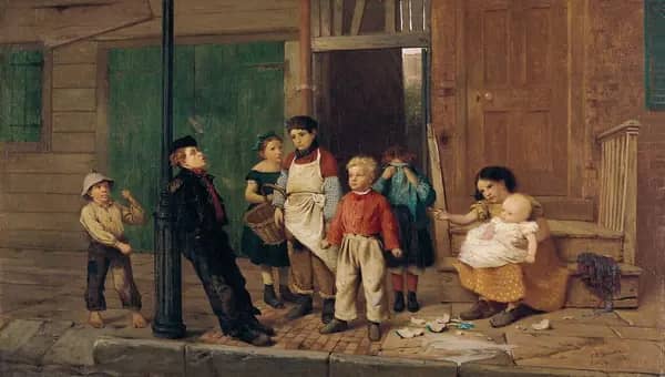 The Bully of the Neighbourhood 1886 | Oil Painting Reproduction