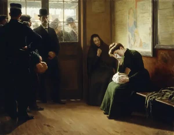 Departure of Prisoners by Remy Cogghe | Oil Painting Reproduction