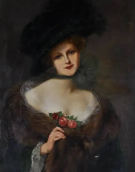 Ready for an Evening Out | Oil Painting Reproduction
