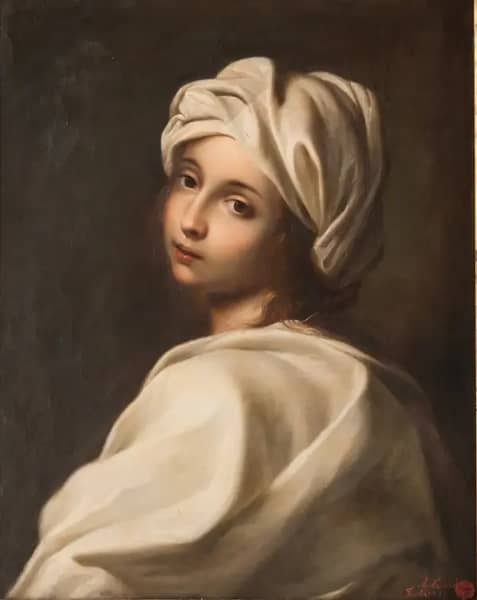 Young Girl in a Turban by Achille Leonardi | Oil Painting Reproduction