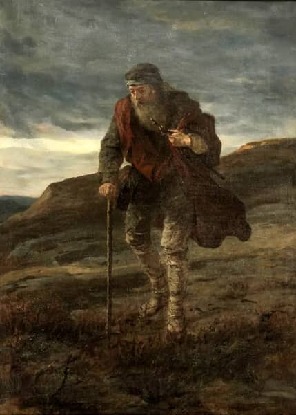 Downhill by Wilhelm Amberg | Oil Painting Reproduction