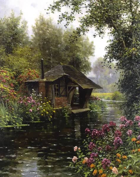A Beaumont Le Roger by Louis Aston Knight | Oil Painting Reproduction