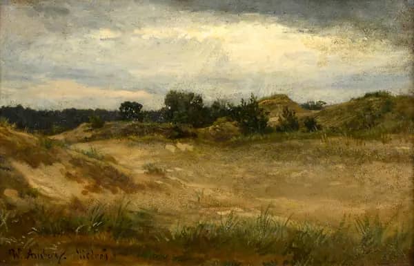 Dunes near Misdroy by Wilhelm Amberg | Oil Painting Reproduction