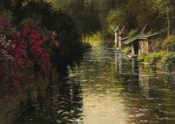 Les Vieux Lavoirs Beaumont | Oil Painting Reproduction