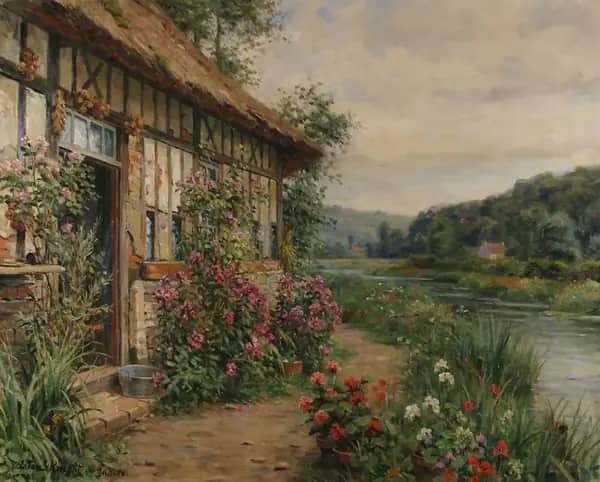 Summer Blossoms St Gertrude | Oil Painting Reproduction