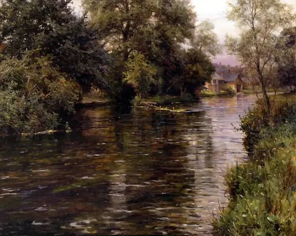 The Charentonne at Serquigny | Oil Painting Reproduction