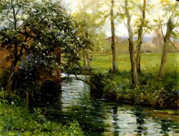 The Little Mill Near Bec Heloin | Oil Painting Reproduction