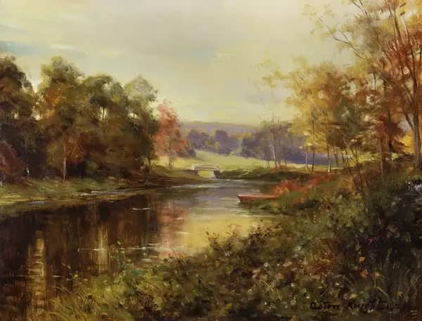The Walker Cake Putney by Louis Aston Knight | Oil Painting Reproduction