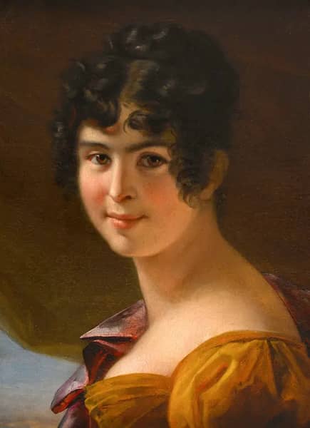 Adele Foucher c1820 by Julie Hugo | Oil Painting Reproduction