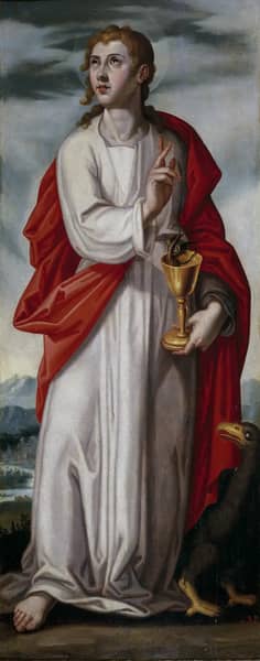Saint John the Evangelist by Francisco Pacheco | Oil Painting Reproduction