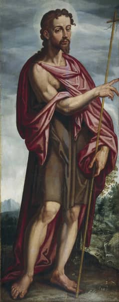 Saint John the Baptist by Francisco Pacheco | Oil Painting Reproduction