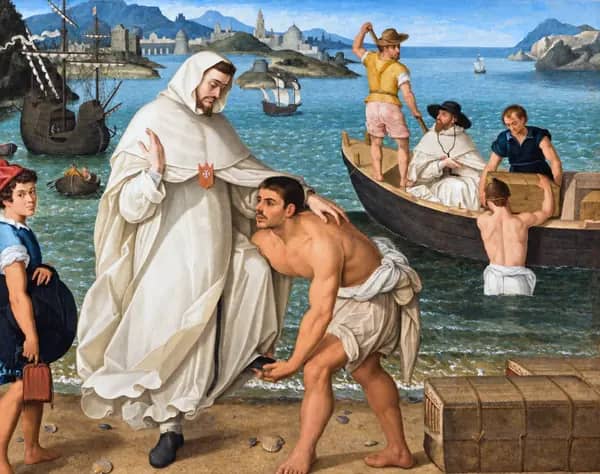 St Peter Nolasco Embarking to Go to Redeem Captives | Oil Painting Reproduction