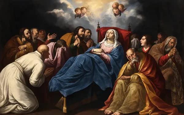 The Death of the Virgin by Francisco Pacheco | Oil Painting Reproduction